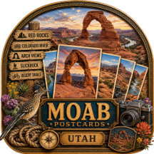 Moab Utah Postcards/Gifts