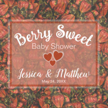 Berry Sweet Baby Shower | Strawberries