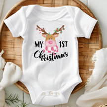 My First Christmas Baby Clothing