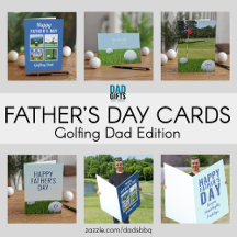 Father's Day Cards for Golfing Dad