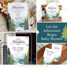 Let the Adventure Begin Baby Shower