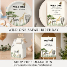 Wild One Safari Birthday