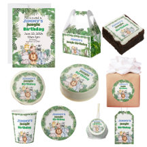 Jungle Safari Birthday Party 