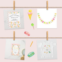 Summer Birthday Ice Cream Party