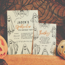 Halloween Ghosts Spooktacular Birthday