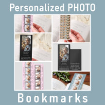 Personalized All-Occasion Photo Bookmarks