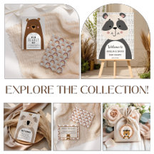 Sweet Woodland Friends Neutral Baby Shower