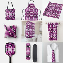 Purple Perspective Gradient Color Fill Drawing