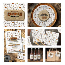 Caveman Chronicles Birthday Party Set