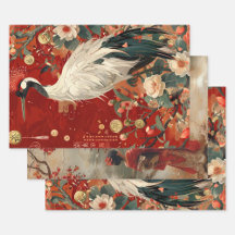 Wrapping Paper Designs for Decoupage 3 Per Set 