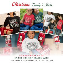 Cozy and Fun Christmas Family Tees for Everyone
