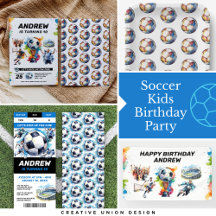 Soccer Kids Birthday Party 