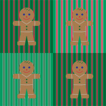 Fun and Fancy Christmas Gingerbread Man