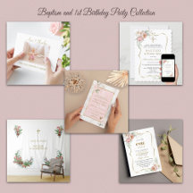 Baptism, Christening and 1st Birthday Collection