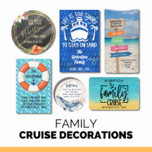 Family Cruise Decorations