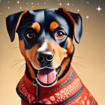 For The Love Of Dogs Custom Greeting Cards