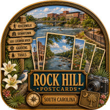 Rock Hill South Carolina Postcards/Gifts