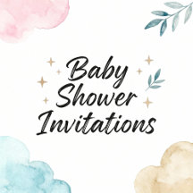 Baby Shower Invitation Collection – Adorable 