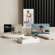 Modern Minimal Custom Photo Fitness Brand