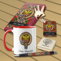 Clan MacGill Tartan and Crest Collection