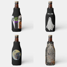 Bottle Cooler Sleeves In Halloween Themed Designs 
