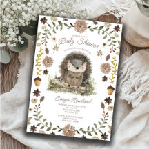 Whimsical Woodland Baby Shower