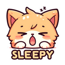 Sleepy cat