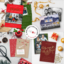 HOLIDAY MOVING ANNOUNCEMENTS & HOUSE PARTY INVITES
