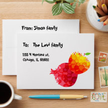 Jewish holidays   golden pomegranates