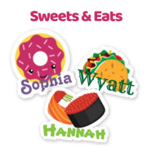 Name Labels | Sweets & Eats