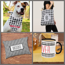 Buffalo Check Black & White · Home Decor & Gifts
