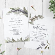 Midnight Botanical Wedding