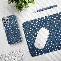 Navy Dalmatian Dots - Home Decor and Accessories