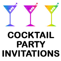 COCKTAIL PARTY INVITATIONS 