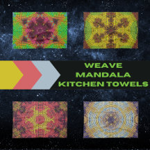 Weave Mandala Kitchen Towels