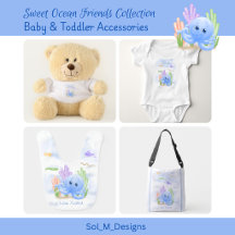 Sweet Ocean Friends Baby & Toddler Accessories