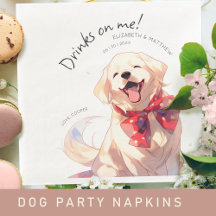 Puppy Paper Napkins
