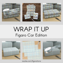 Wrap It in Figaro Wrapping Paper