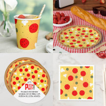 Cool fun pizza party kids birthday