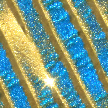 Blue and Gold Glitter Pattern Collection