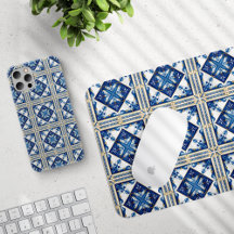 Blue Azulejo Portuguese Tiles Style 25 Collection