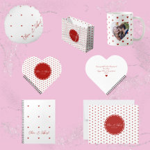Romantic Red Hearts: Personalized Love Collection