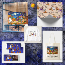 Cute Trick or Treat Halloween Party & Supplies