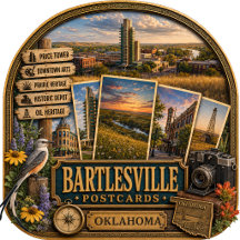 Bartlesville Oklahoma Postcards/Gifts