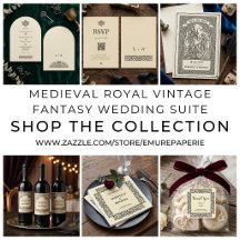 Medieval Royal Vintage Fantasy Wedding Suite