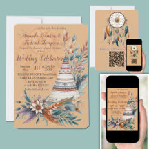 Dreamcatchers in a Bohemian theme