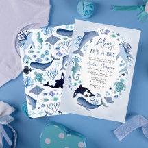 Under the Sea Ahoy It's a Boy Baby Shower