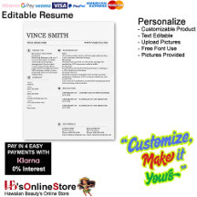 Resume Customization Letterhead