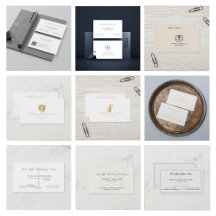 Law Offices Business Cards Collection
