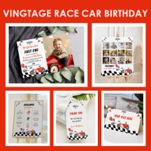 Vintage Race Car Party